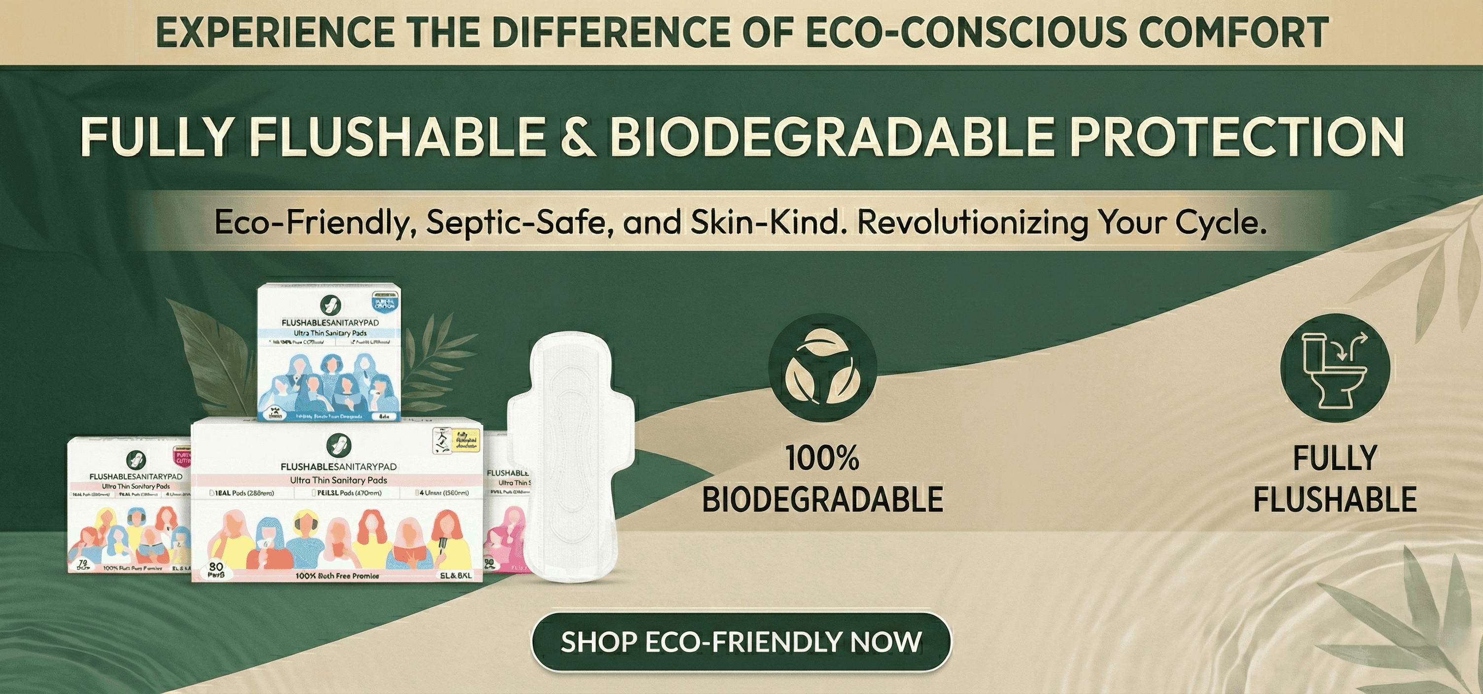 Why Flushable Period Products Are the Future of Sustainable Feminine Hygiene