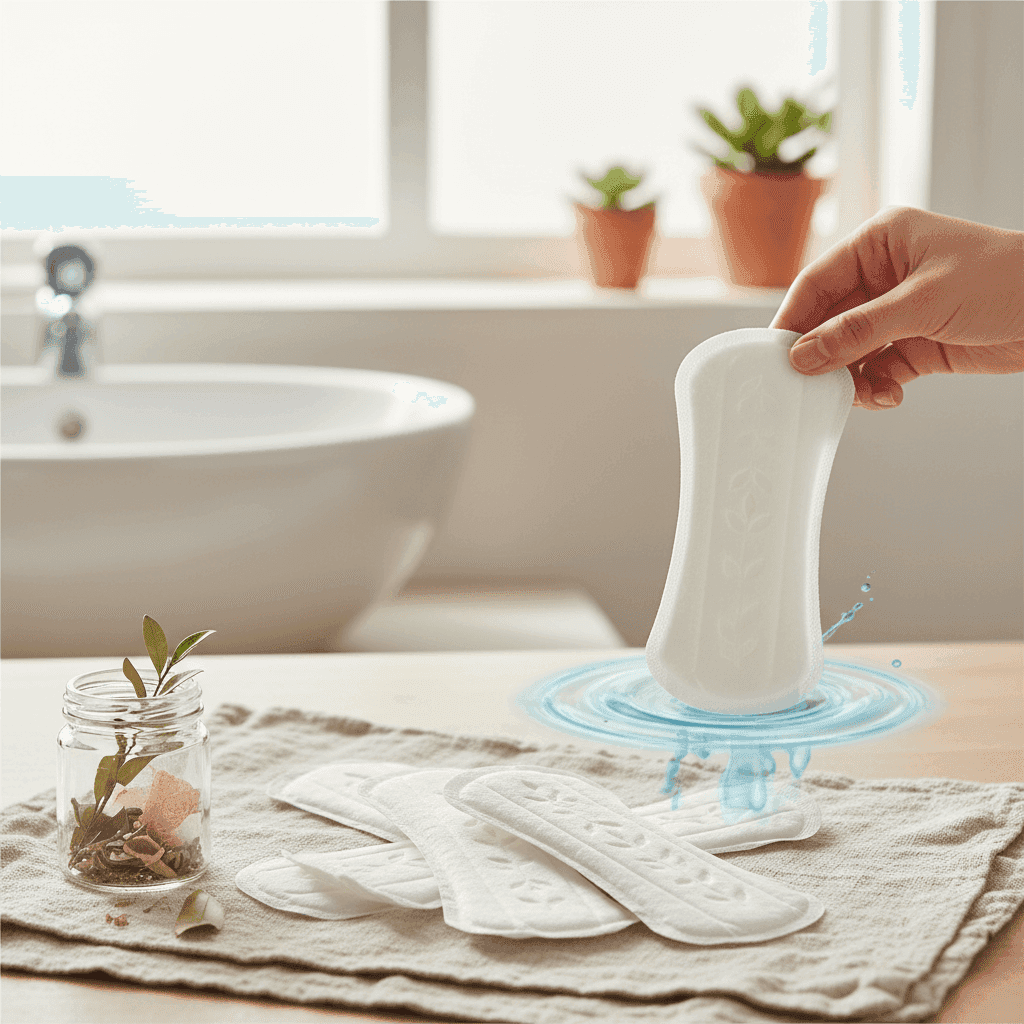 Flushable Sanitary Pads for Everyday Comfort