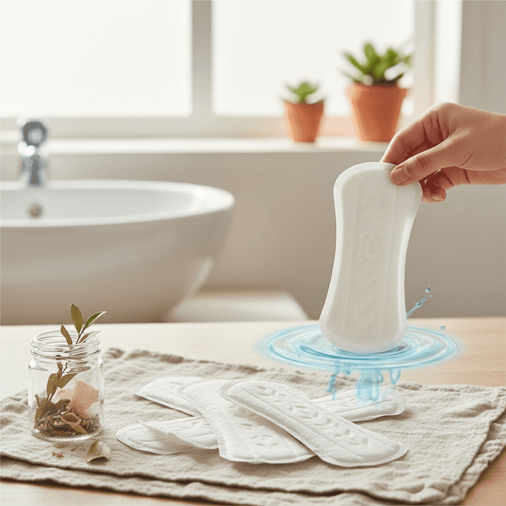 Flushable Sanitary Pads for Everyday Comfort